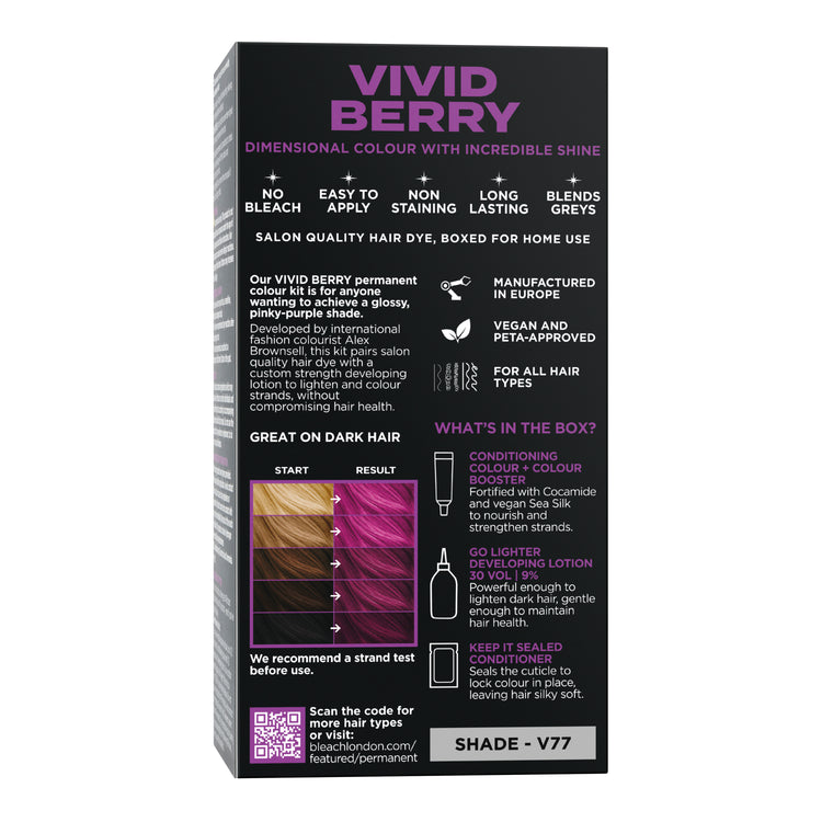 Vivid Berry Permanent Kit