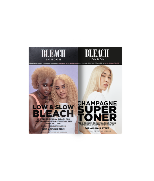 Warm Blonde Base Set with Low & Slow Bleach