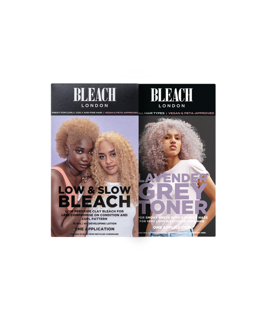 Lavender Grey Base Set with Low & Slow Bleach